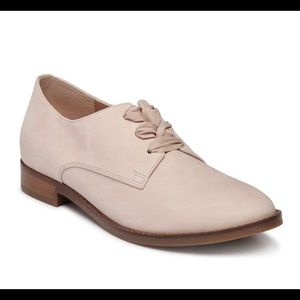 Vionic ‘Evelyn’ Pink Suede Derby Shoes